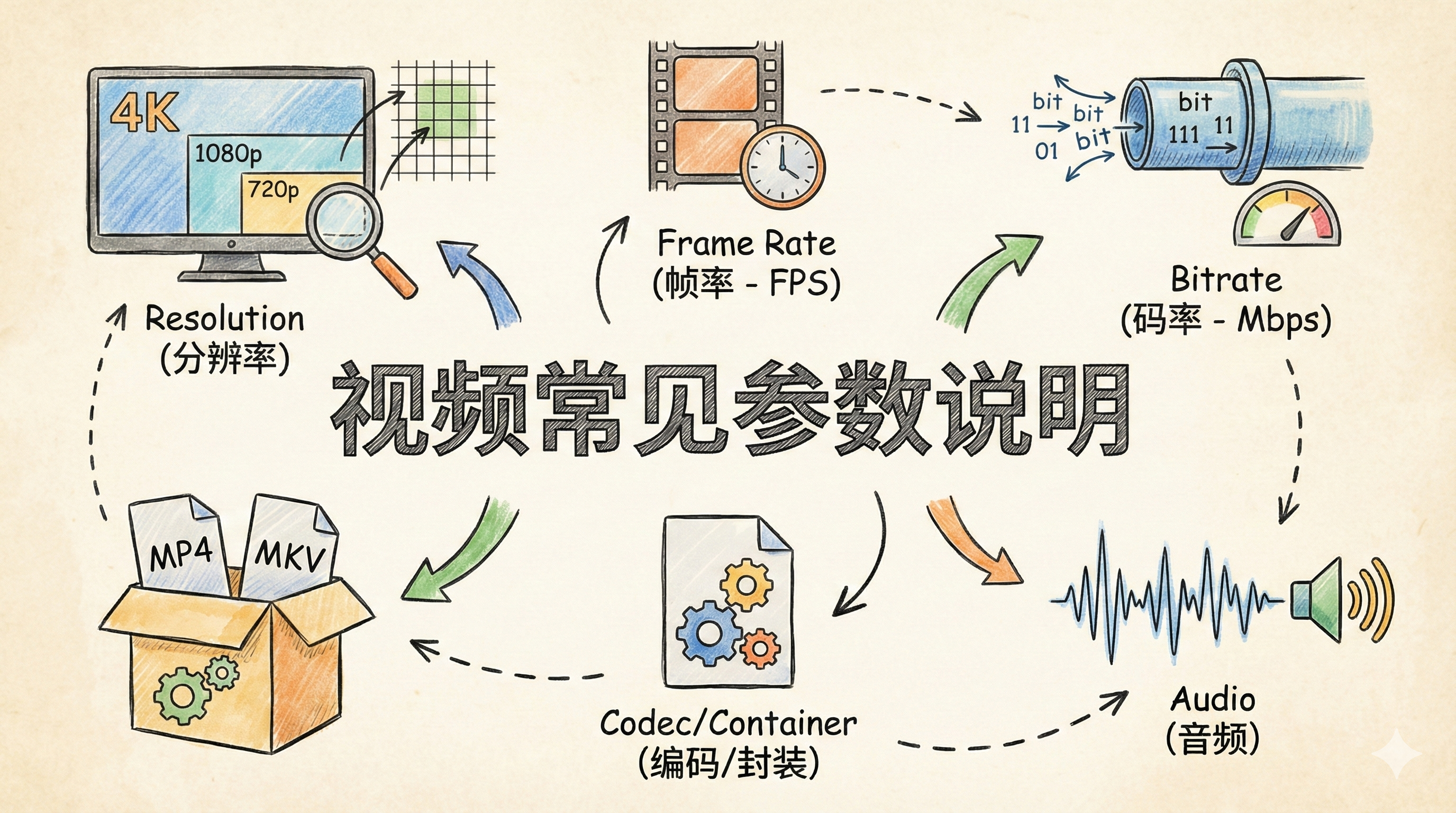 视频常见参数说明